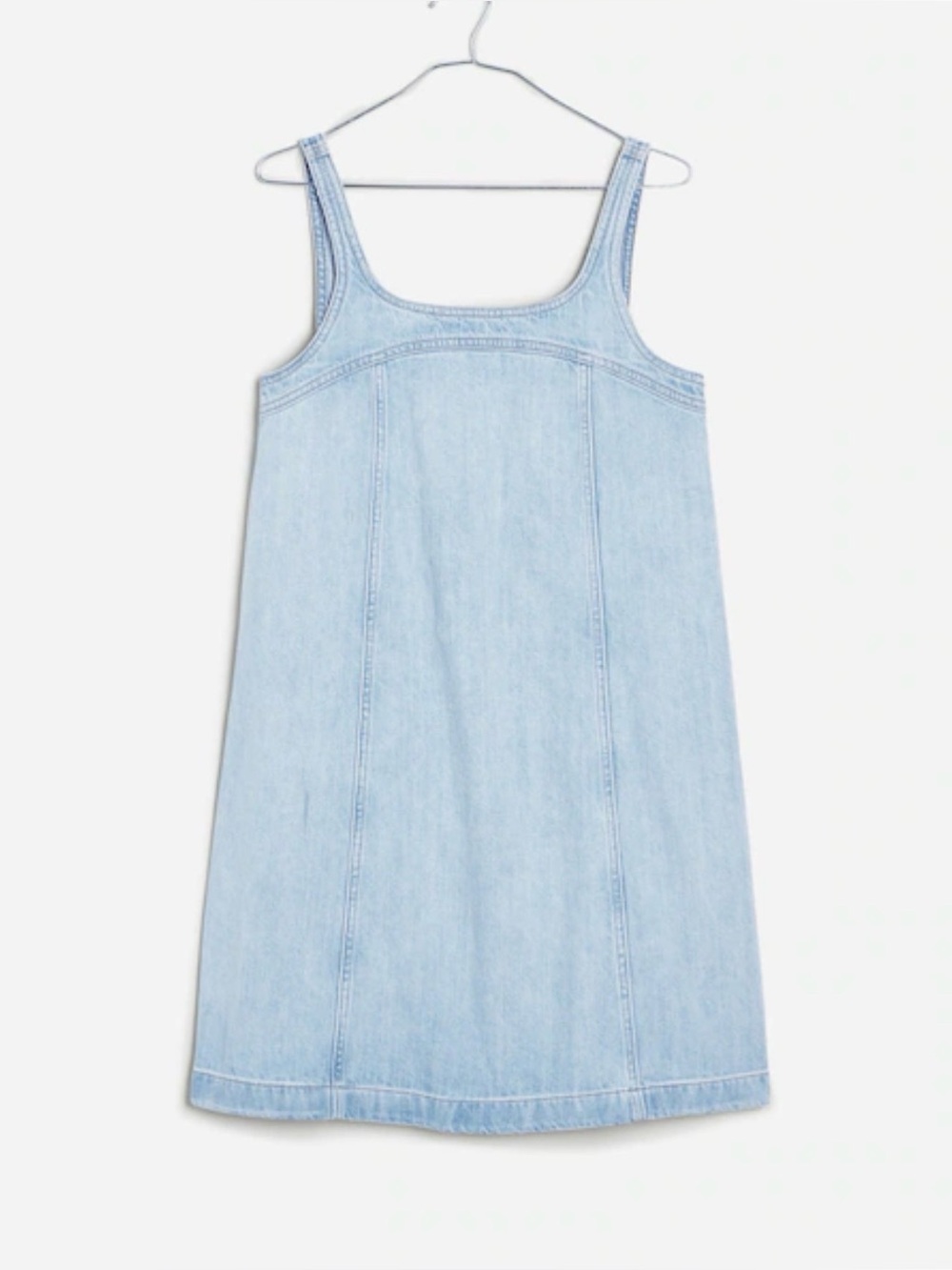Madewell A-Line Sleeveless Denim Mini Dress - Size 14